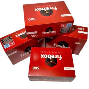 Гильзы для заправки сигарет Firebox 500 шт 106 фото